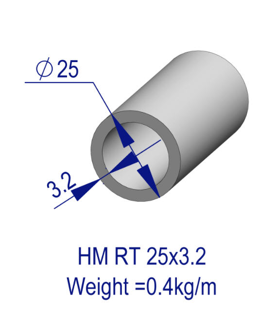 HM RT 25x3.2